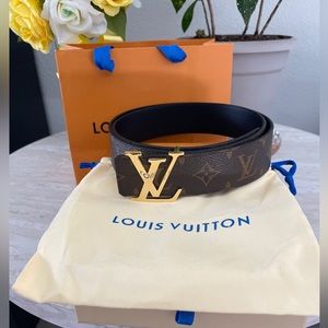 Louis Vuitton Men’s LV Initiales 40MM Reversible, 100cm/40